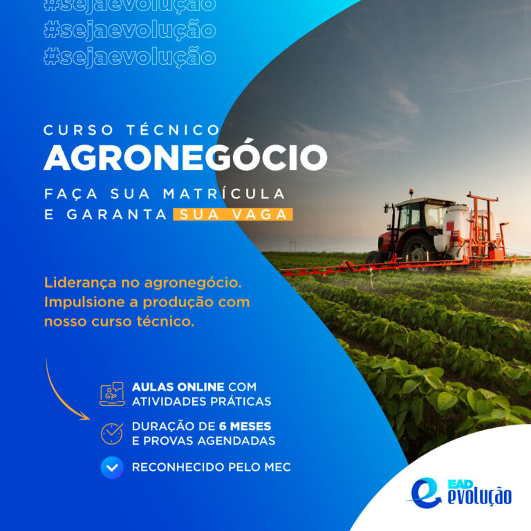 Curso Técnico em Agronegócio a Distância Evolução EAD