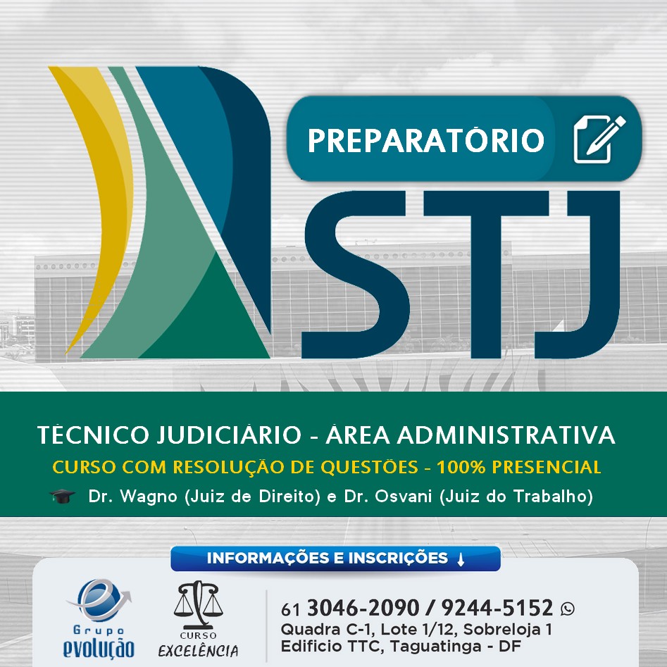 Read more about the article Preparatório STJ