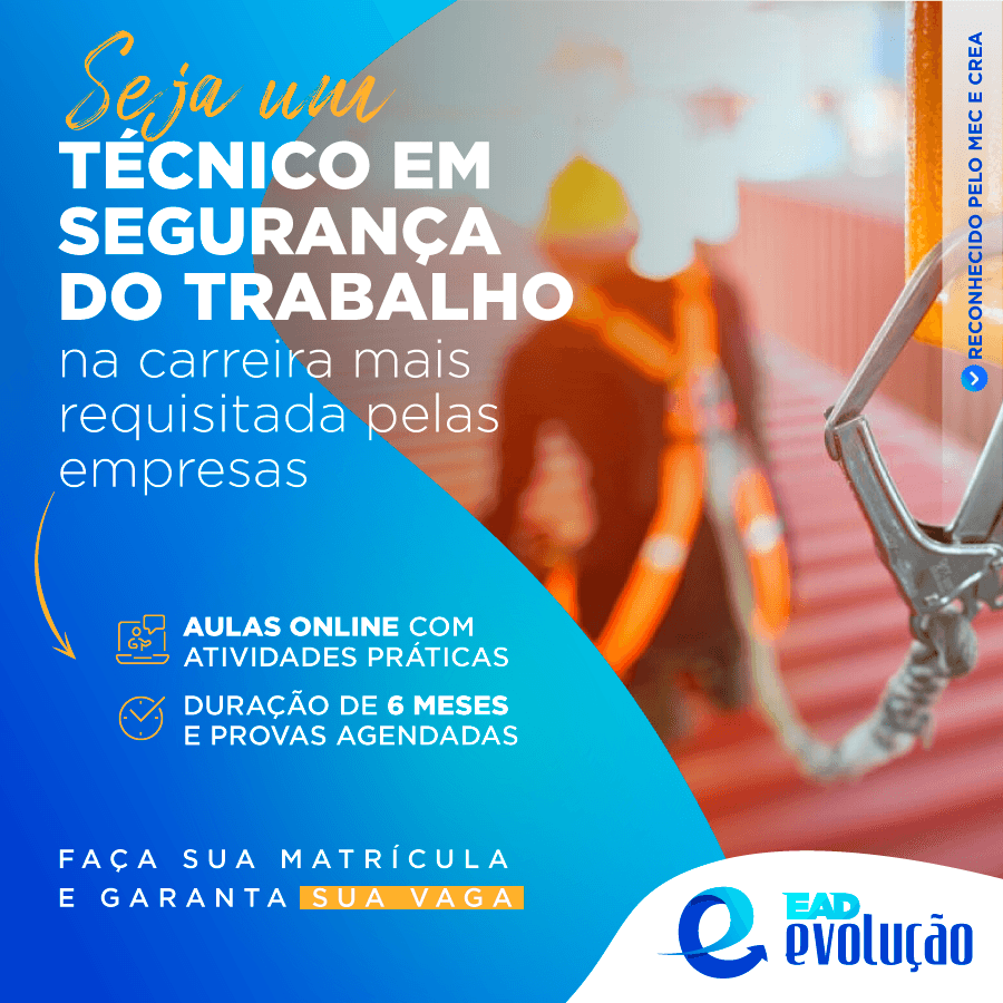 🌟 Está no ar o nosso novo Curso de Segurança do Trabalho na