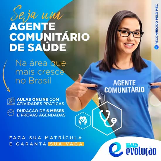 Curso Gratuito: Agente Comunitário de Saúde 